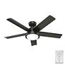 4_52" Hunter Seawall Noble Bronze Outdoor LED Ceiling Fan more views