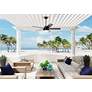 5_52" Hunter Seawall Noble Bronze Outdoor LED Ceiling Fan more views