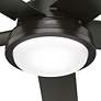 52" Hunter Seawall Noble Bronze Outdoor LED Ceiling Fan