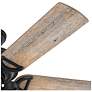 3_52" Hunter Starklake Natural Black Iron LED Ceiling Fan more views