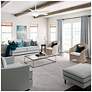 6_52" Hunter Swanson Fresh White Ceiling Fan with LED Light Kit more views