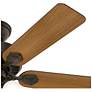 2_52" Hunter Swanson Matte Silver and Walnut LED Ceiling Fan more views