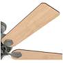 3_52" Hunter Swanson Matte Silver Ceiling Fan with LED Light Kit more views
