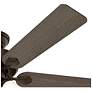 3_52" Hunter Swanson New Bronze Ceiling Fan with LED Light Kit and Pull more views