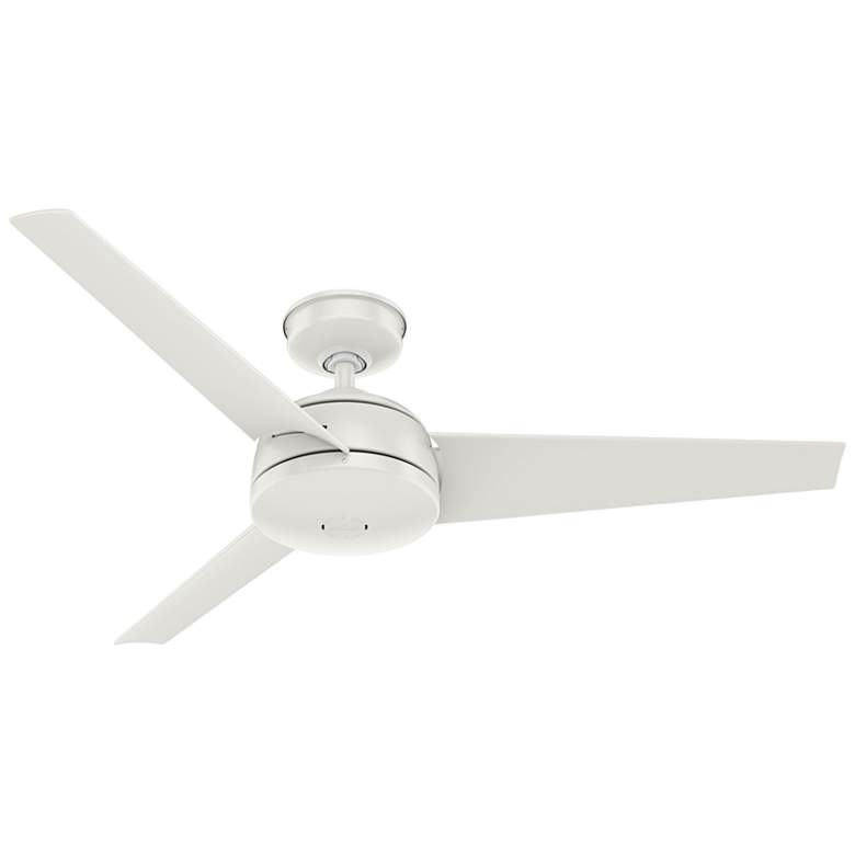 Image 3 52" Hunter Trimaran Fresh White WeatherMax Fan with Wall Control