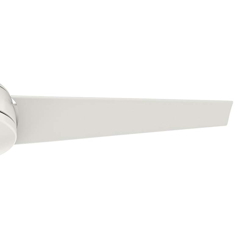 Image 5 52 inch Hunter Trimaran Fresh White WeatherMax Fan with Wall Control more views