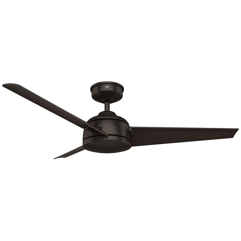 Image 1 52" Hunter Trimaran Premier Bronze Wet Rated Fan with Wall Control