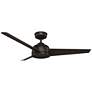 52" Hunter Trimaran Premier Bronze Wet Rated Fan with Wall Control