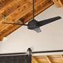 Thumbnail1 of 52" Hunter Trimaran Premier Bronze Wet Rated Fan with Wall Control