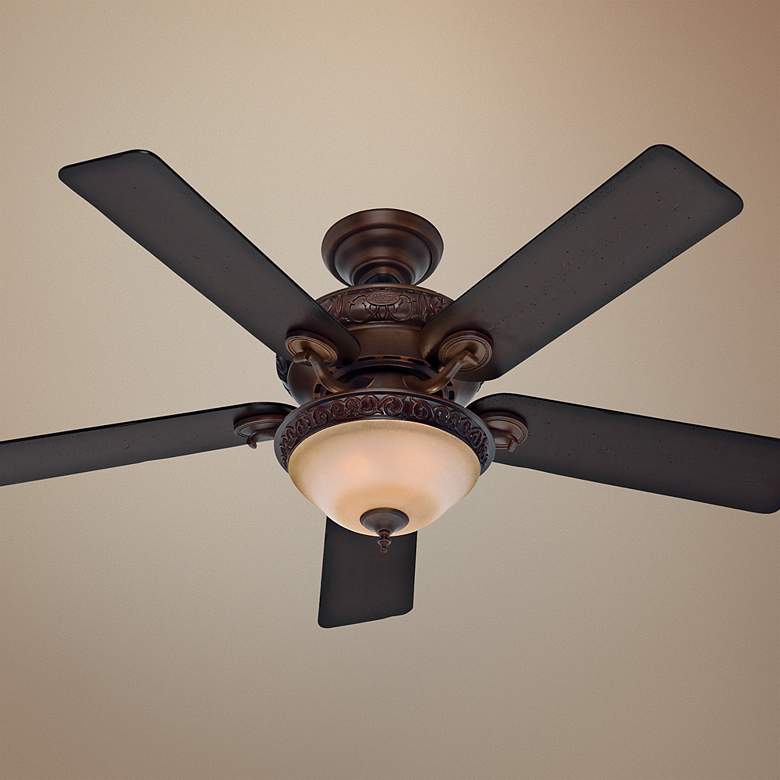 Image 1 52 inch Hunter Vernazza Brushed Cocoa Ceiling Fan