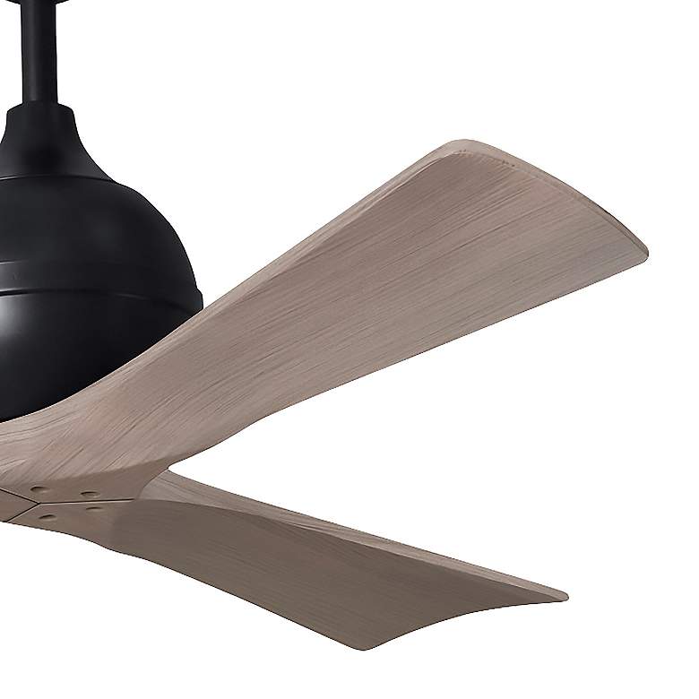 Image 6 52" Irene-3 Matte Black and Gray Ash Ceiling Fan more views