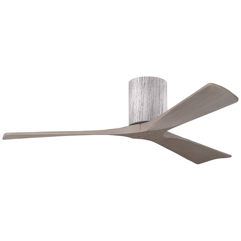 Image 1 52" Irene-3H Barnwood and Gray Ash Ceiling Fan