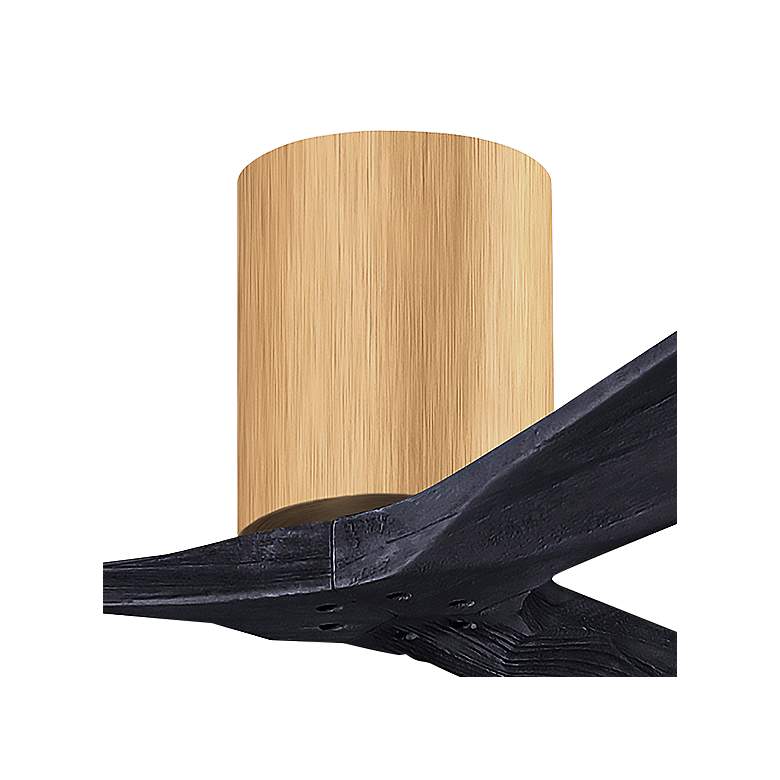 Image 3 52" Irene-3H Light Maple and Matte Black Ceiling Fan more views