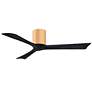3_52" Irene-3H Light Maple and Matte Black Ceiling Fan more views