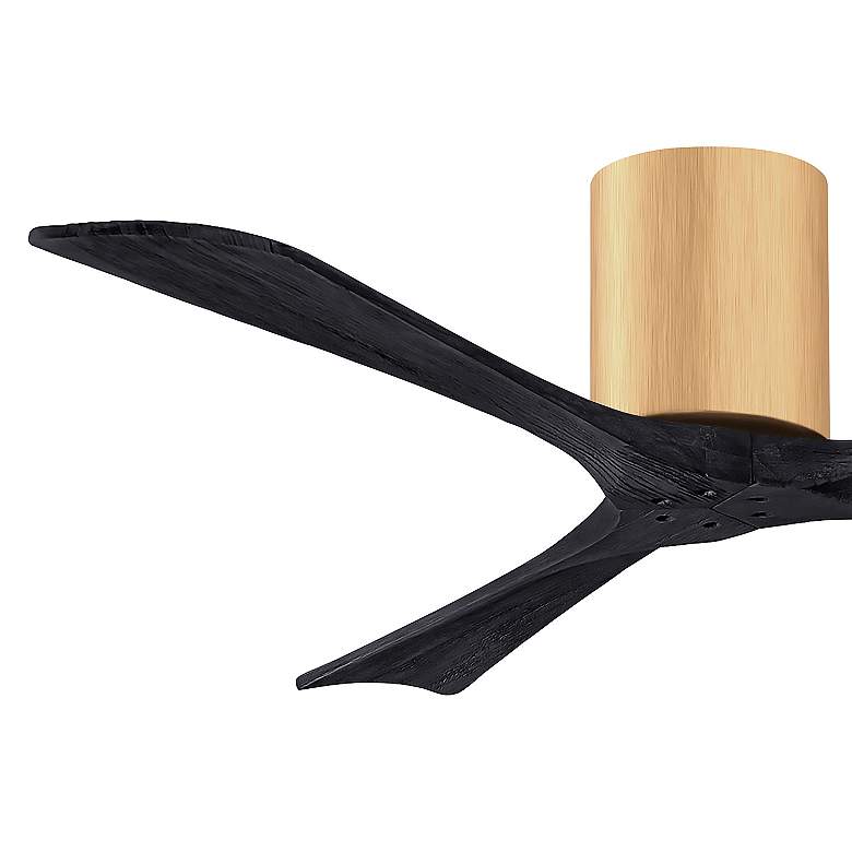 Image 7 52" Irene-3H Light Maple and Matte Black Ceiling Fan more views