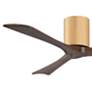 6_52" Irene-3H Light Maple and Walnut Tone Ceiling Fan with Remote more views