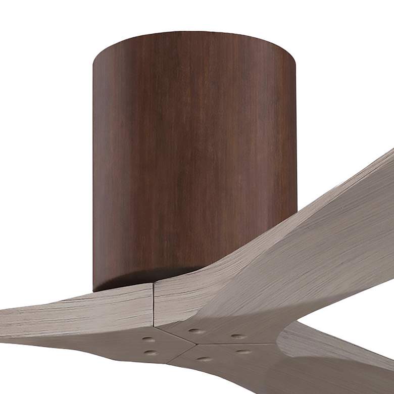 Image 4 52" Irene-3H Walnut and Gray Ash Ceiling Fan more views