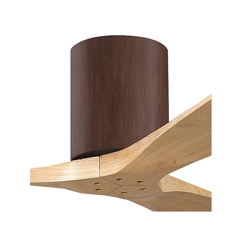 Image 3 52" Irene-3H Walnut and Light Maple Ceiling Fan more views