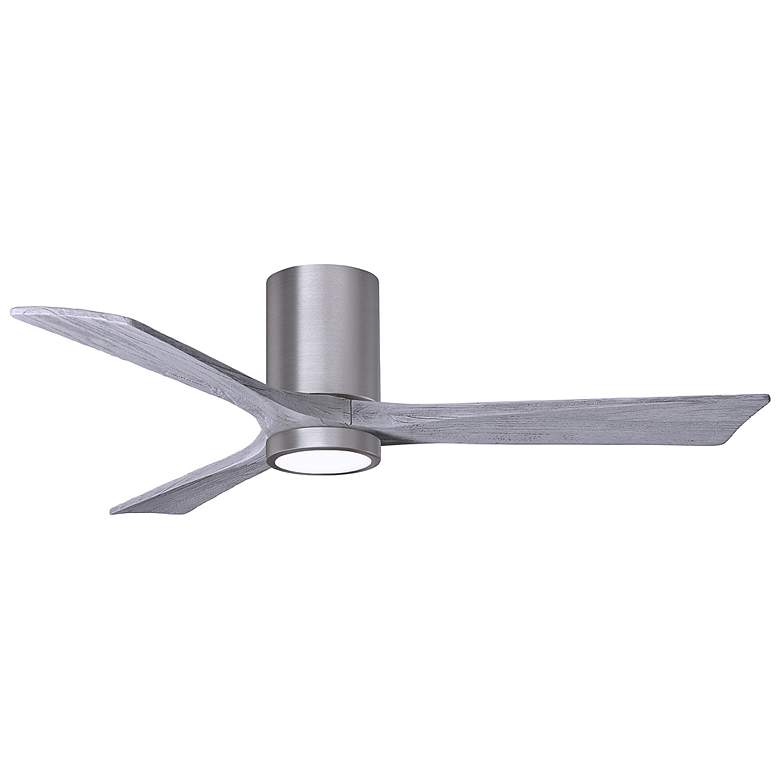 Image 4 52" Irene-3HLK Brushed Pewter and Barnwood Tone Ceiling Fan more views
