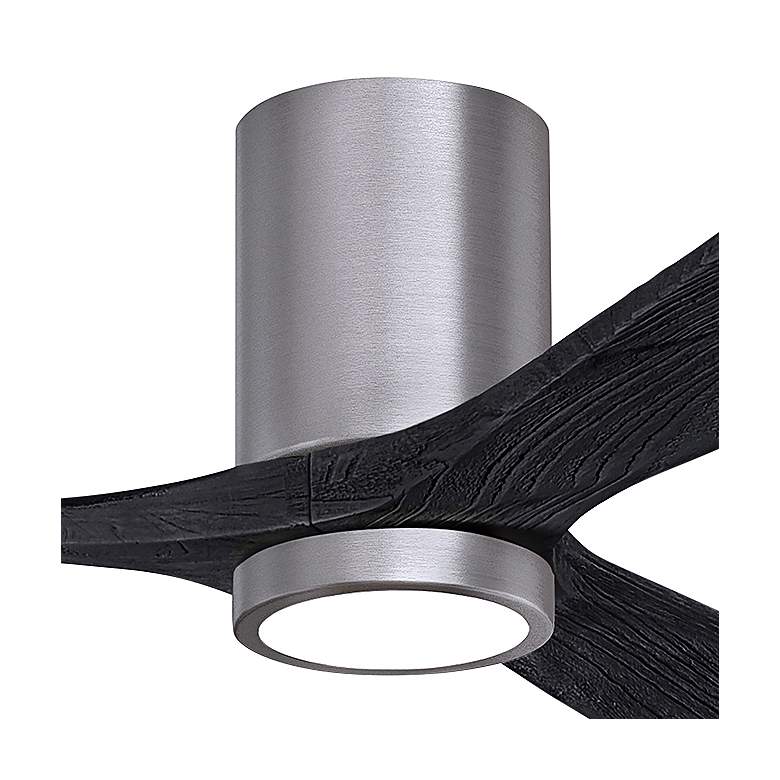 Image 3 52 inch Irene-3HLK Brushed Pewter and Matte Black Ceiling Fan more views