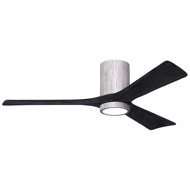 Image 1 52" Irene-3HLK LED Damp Barnwood Matte Black Ceiling Fan with Remote