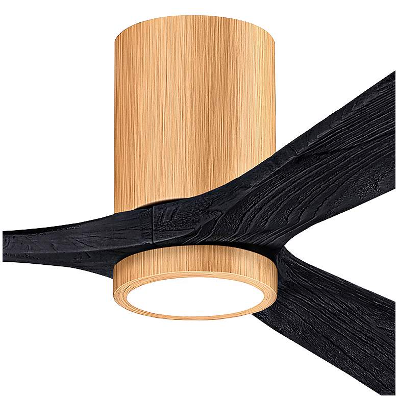 Image 3 52" Irene-3HLK Light Maple and Matte Black Ceiling Fan more views