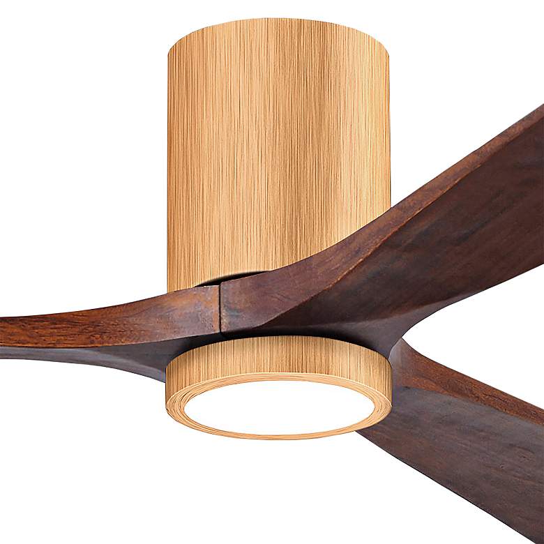 Image 2 52" Irene-3HLK Light Maple and Walnut Tone Ceiling Fan more views