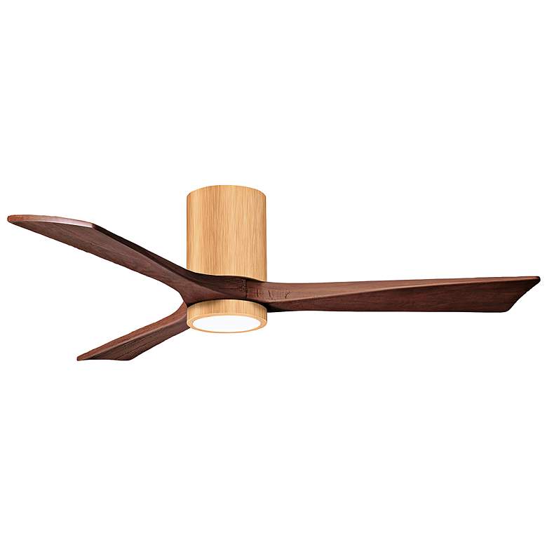 Image 3 52" Irene-3HLK Light Maple and Walnut Tone Ceiling Fan more views