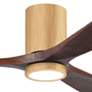 5_52" Irene-3HLK Light Maple and Walnut Tone Ceiling Fan more views
