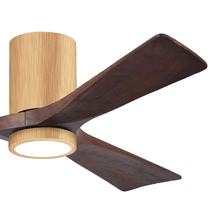 Image 6 52" Irene-3HLK Light Maple and Walnut Tone Ceiling Fan more views