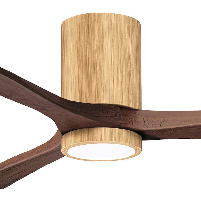 Image 7 52" Irene-3HLK Light Maple and Walnut Tone Ceiling Fan more views
