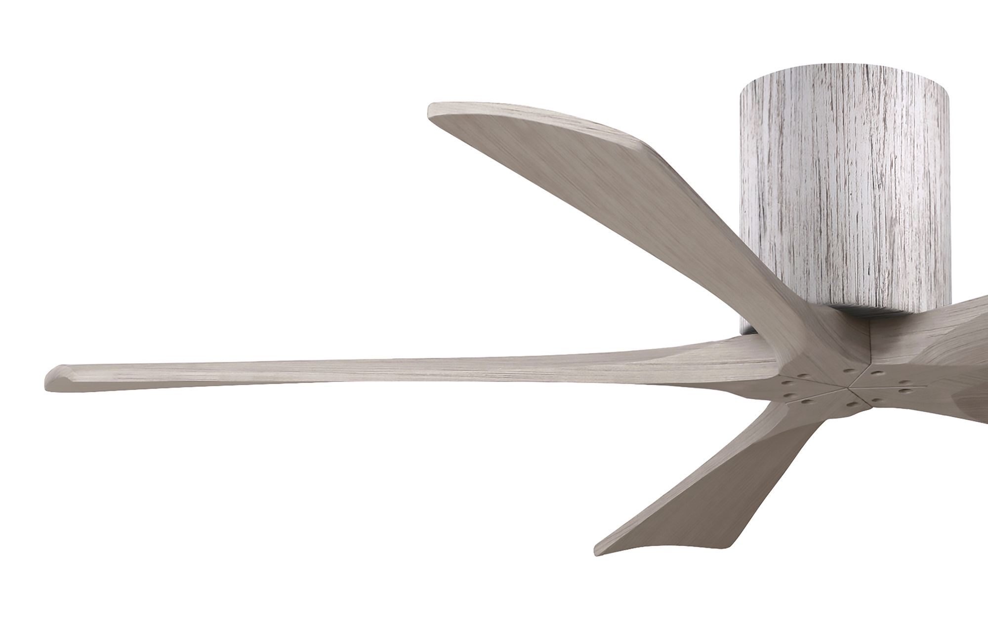 52" Irene-5H Barnwood and Gray Ash Ceiling Fan