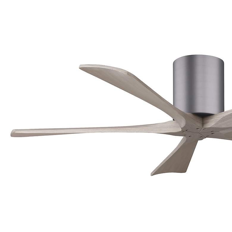 Image 6 52" Irene-5H Brushed Pewter and Gray Ash Ceiling Fan more views