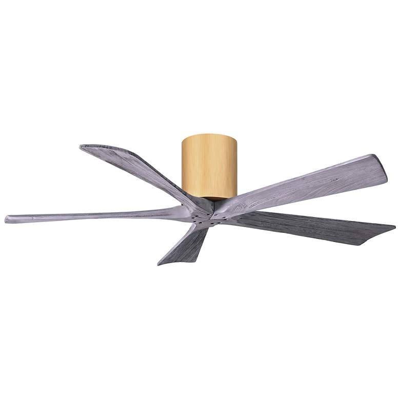 Image 1 52 inch Irene-5H Light Maple and Barnwood Tone Ceiling Fan