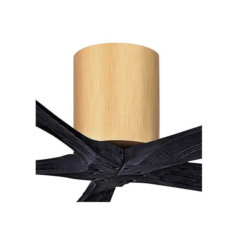 Image 3 52" Irene-5H Light Maple and Matte Black Ceiling Fan more views