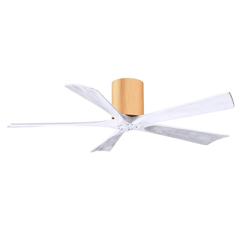 Image 2 52" Irene-5H Light Maple and Matte White Ceiling Fan more views