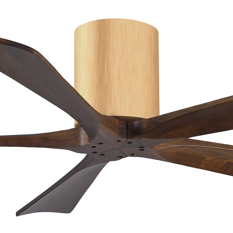 Image 7 52" Irene-5H Light Maple and Walnut Tone Ceiling Fan more views