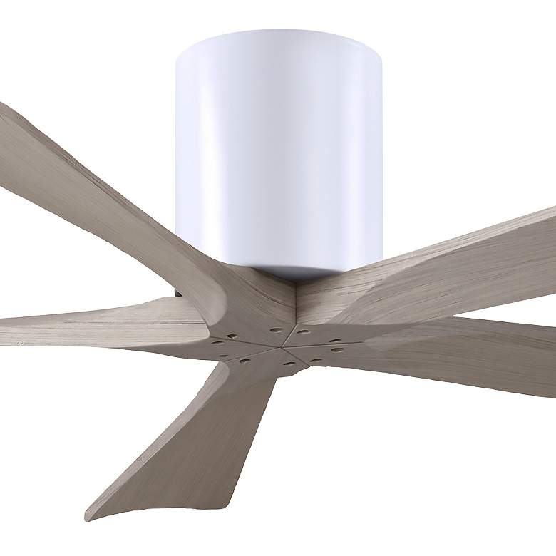 Image 5 52" Irene-5H Matte White and Gray Ash Ceiling Fan more views