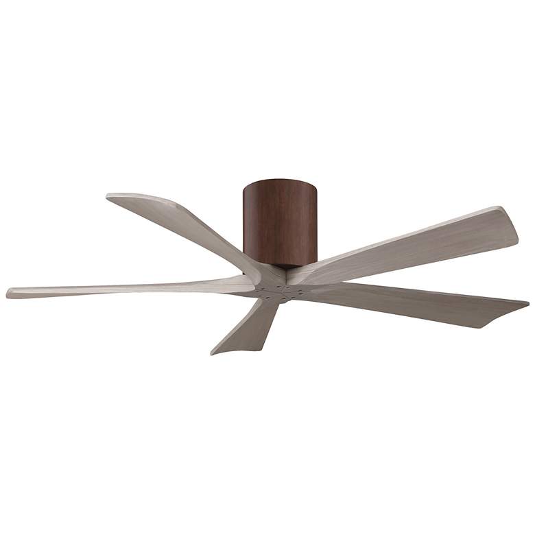 Image 1 52" Irene-5H Walnut and Gray Ash Ceiling Fan