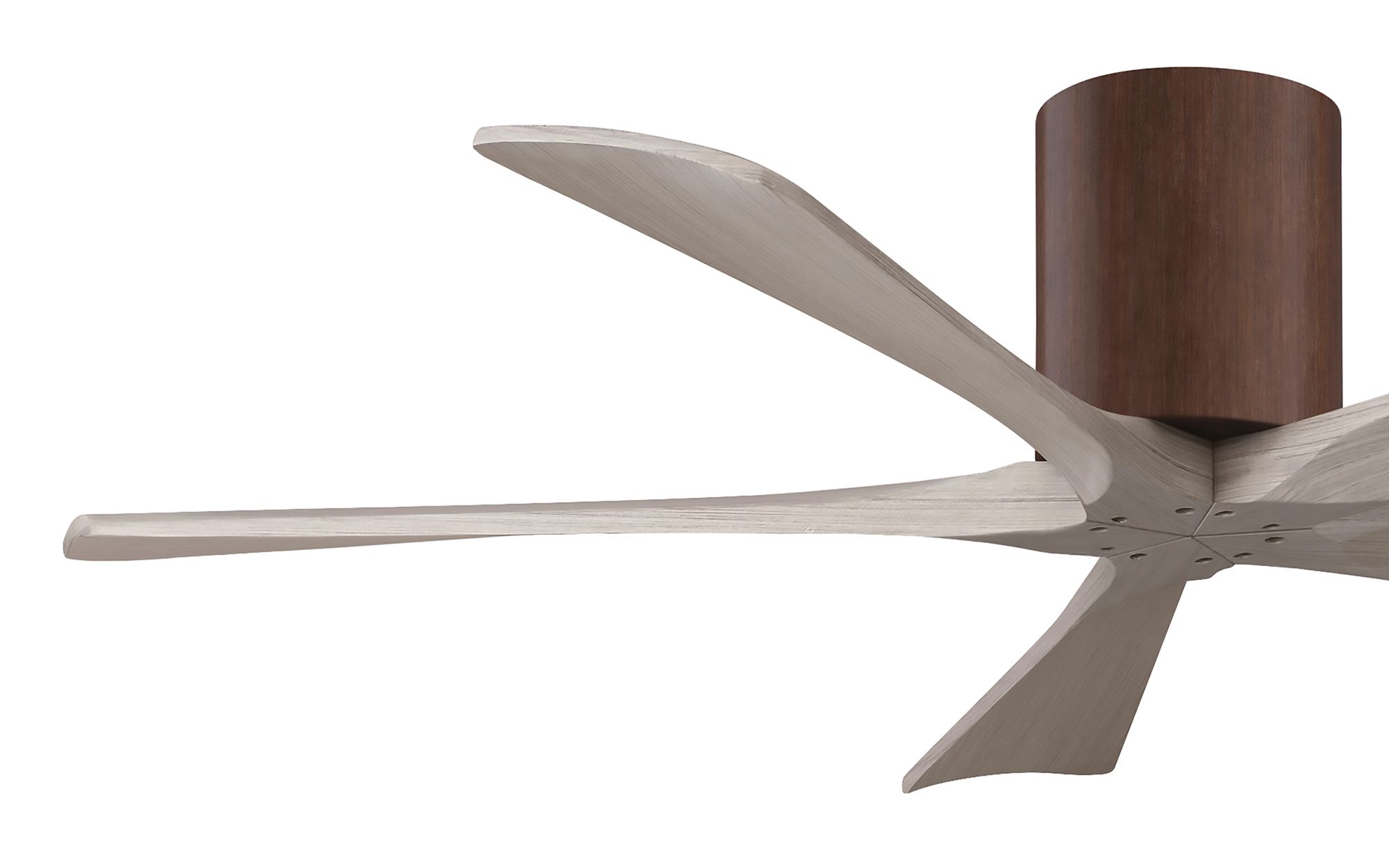 Image 6 52" Irene-5H Walnut and Gray Ash Ceiling Fan more views