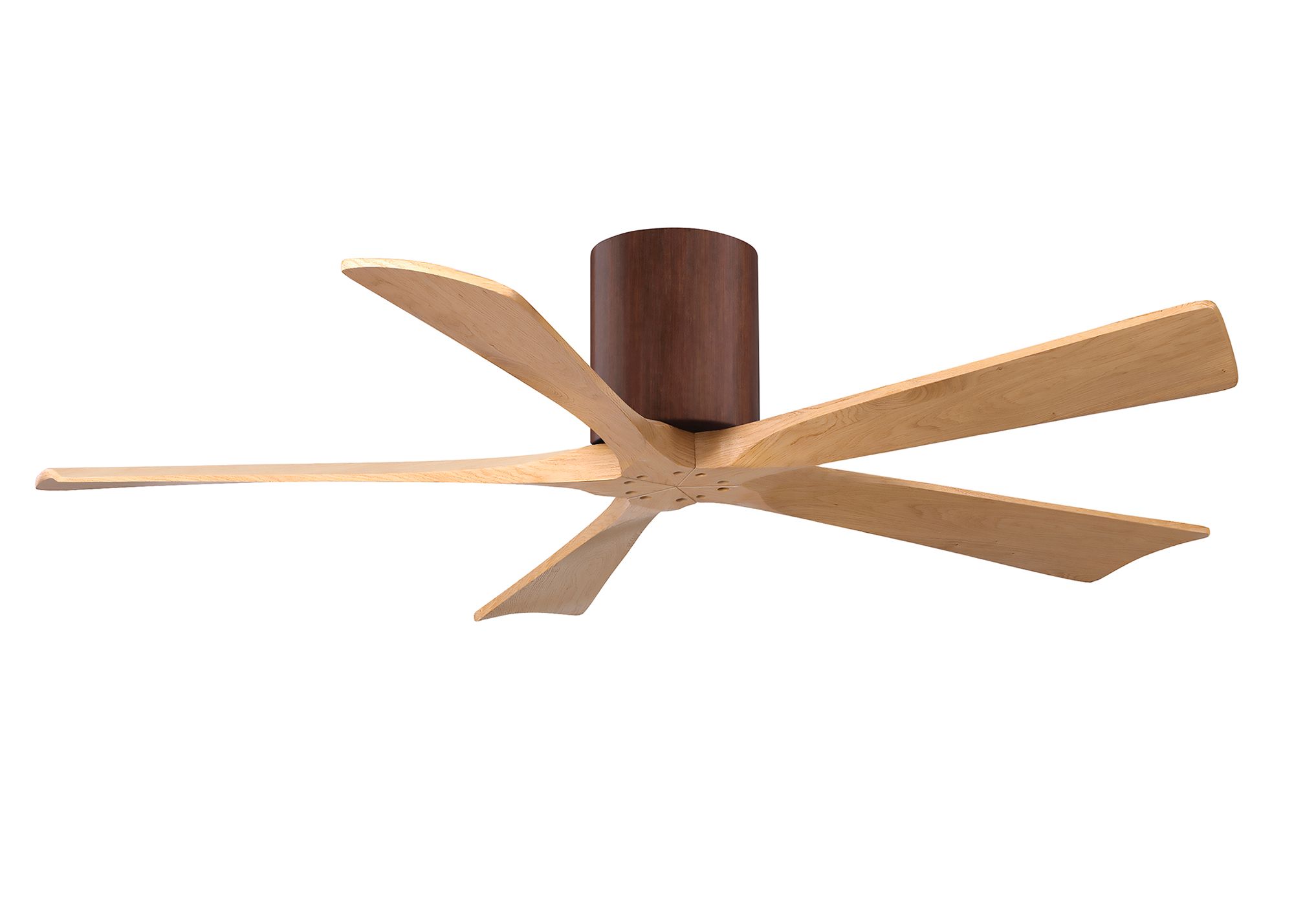 Image 2 52" Irene-5H Walnut and Light Maple Tone Ceiling Fan more views