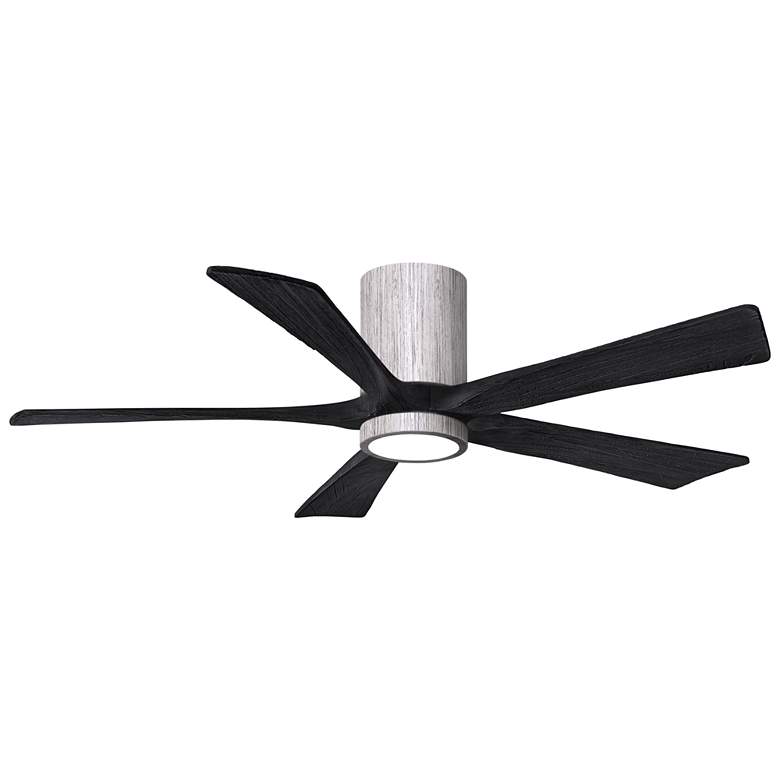 Image 1 52 inch Irene-5HLK Barnwood and Matte Black LED Ceiling Fan