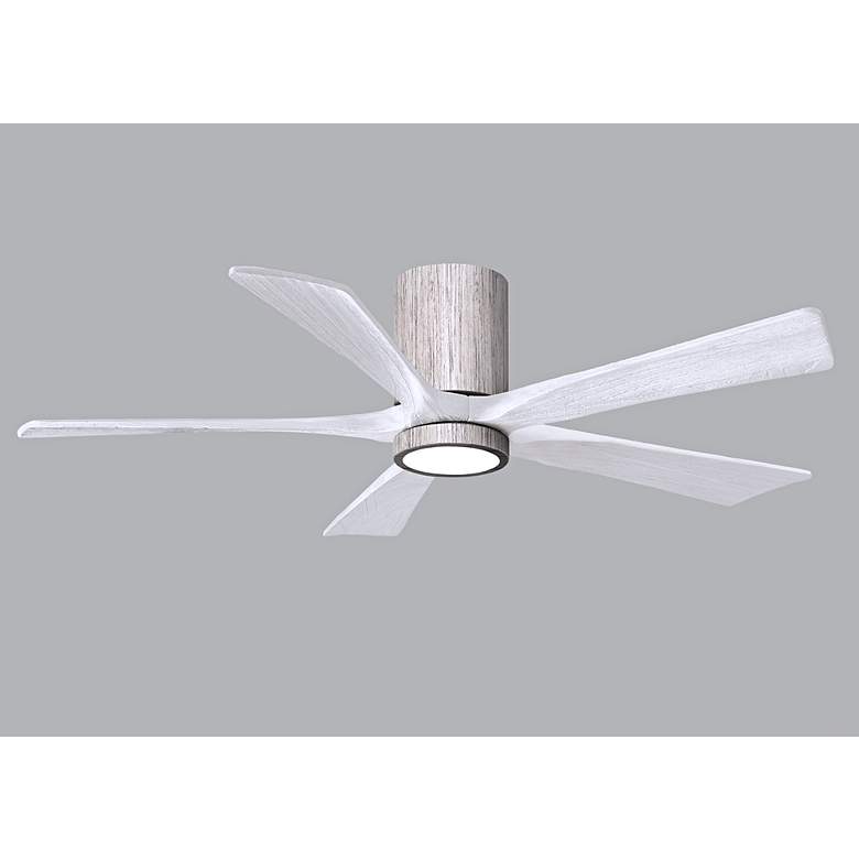 Image 3 52" Irene-5HLK Barnwood and Matte White LED Ceiling Fan more views