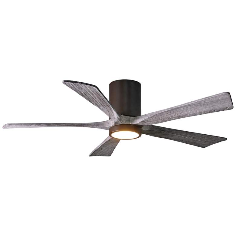 Image 2 52 inch Irene-5HLK Bronze 5-Blade LED Damp Hugger Ceiling Fan with Remote