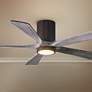 52" Irene-5HLK Bronze 5-Blade LED Damp Hugger Ceiling Fan with Remote