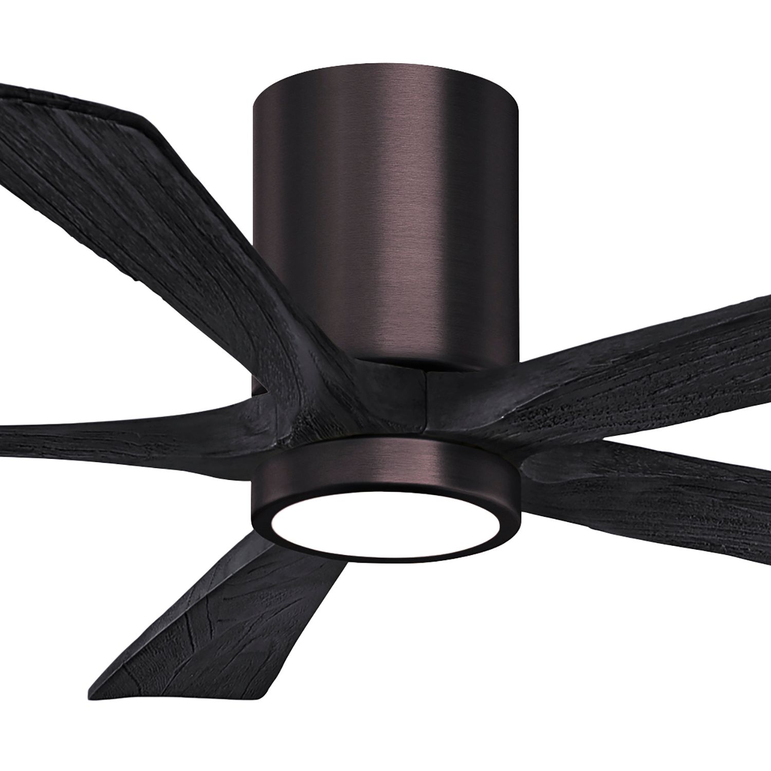 Image 7 52" Irene-5HLK Brushed Bronze and Black LED Ceiling Fan more views