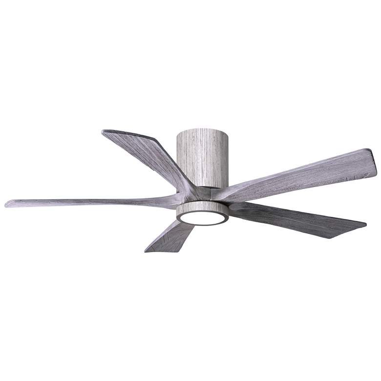 Image 1 52" Irene-5HLK LED Damp Barnwood Hugger Ceiling Fan with Remote