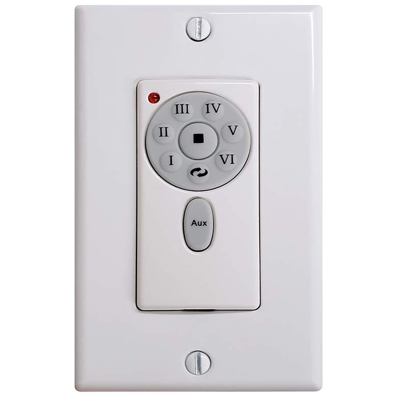 Image 5 52" Irene-5HLK LED Damp Brushed Nickel White Ceiling Fan with Remote more views