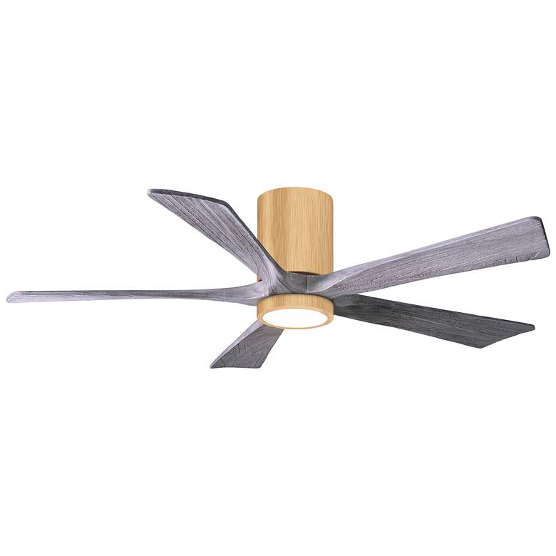 Image 1 52 inch Irene-5HLK Light Maple and Barnwood Ceiling Fan