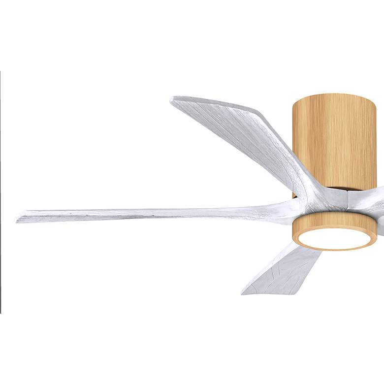 Image 6 52" Irene-5HLK Light Maple and Matte White Ceiling Fan more views